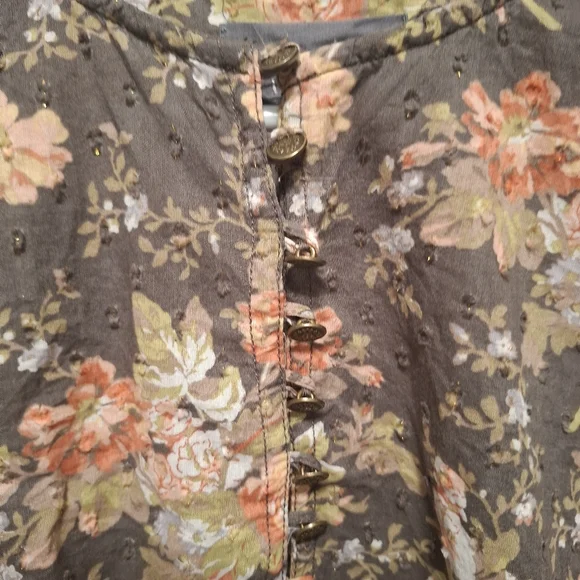 Anthropologie Michaela Peasant Blouse Size Medium - Picture 8 of 8